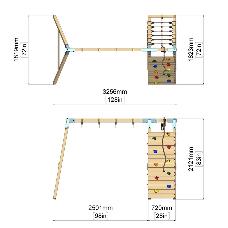 PolarPlay Klettergerüst Biene