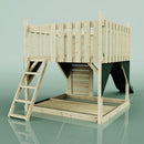 PolarPlay Plattform Sternenhimmel